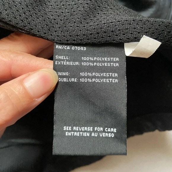 New Balance Water Resistant Fabric Hooded Wind  Breaker Rain Jacket Sz L - Picture 9 of 13